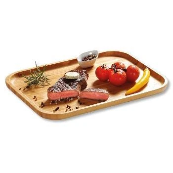 Maitinimo padėklas Kesper 58161 Klasikinis serviravimo padėklas Stačiakampis medis