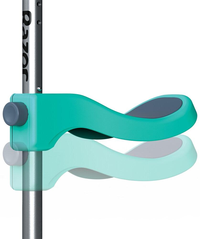 Paspirtukas Razor Rollie 2 in 1, žalsvai mėlyna