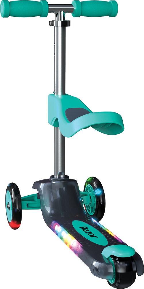 Paspirtukas Razor Rollie 2 in 1, žalsvai mėlyna