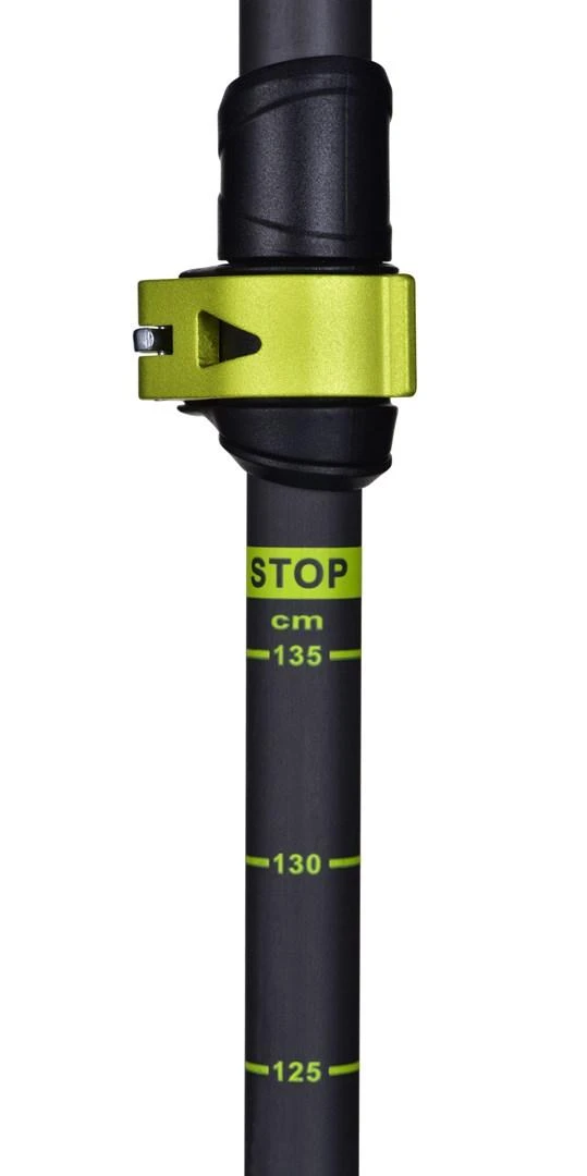 VIKING CARBO LITE TREKKING POLES Juodas/LIME