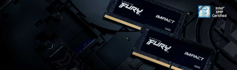 Nešiojamo kompiuterio atmintis „Kingston KF548S38IBK2-64“ 64 GB 4800 MHz DDR5 CL38 SODIMM (2 vnt. rinkinys) „FURY Impact“ | „Kingston“