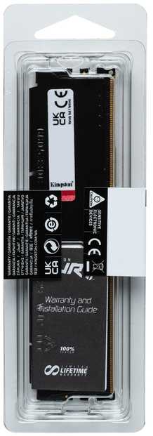 RAM Kingstonas | Fury Beast RGB | 8 GB | DDR5 | 5200 MHz | PC/serveris | Registracijos Nr. | ECC Nr