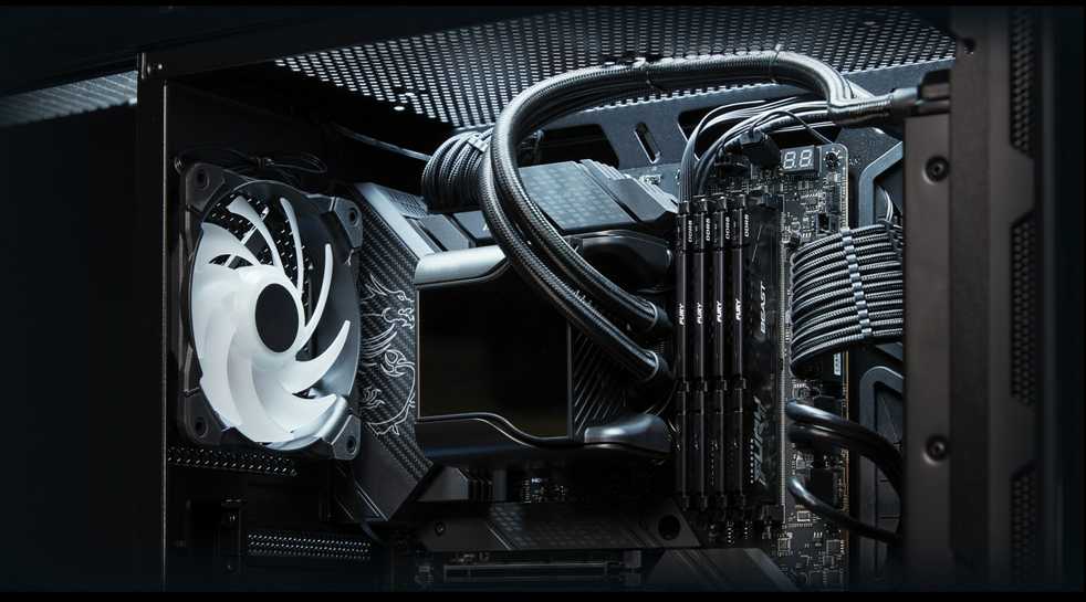 RAM Kingstonas | Fury Beast RGB | 8 GB | DDR5 | 5200 MHz | PC/serveris | Registracijos Nr. | ECC Nr