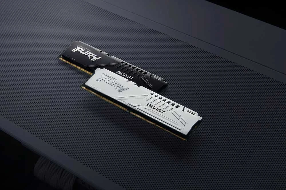 RAM Kingston KF552C40BWK2-32 32GB 5200MT/s DDR5 CL40 DIMM (Kit of 2) FURY Beast Baltas XMP | Kingstonas