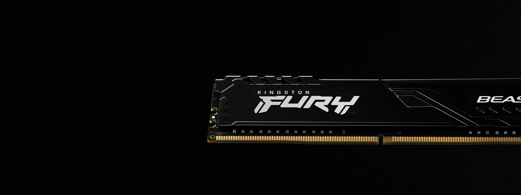 RAM Kingstonas | Fury Beast | 16 GB | DDR4 | 3200 MHz | PC/serveris | Registracijos Nr. | ECC Nr