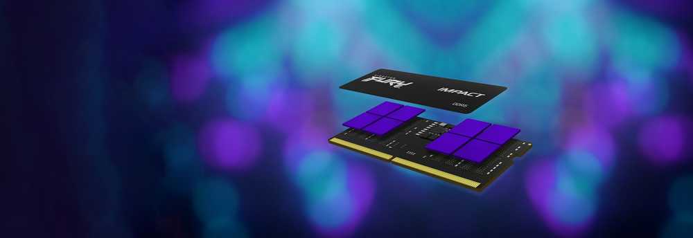 Nešiojamo kompiuterio atmintis „Kingston KF548S38IBK2-64“ 64 GB 4800 MHz DDR5 CL38 SODIMM (2 vnt. rinkinys) „FURY Impact“ | „Kingston“