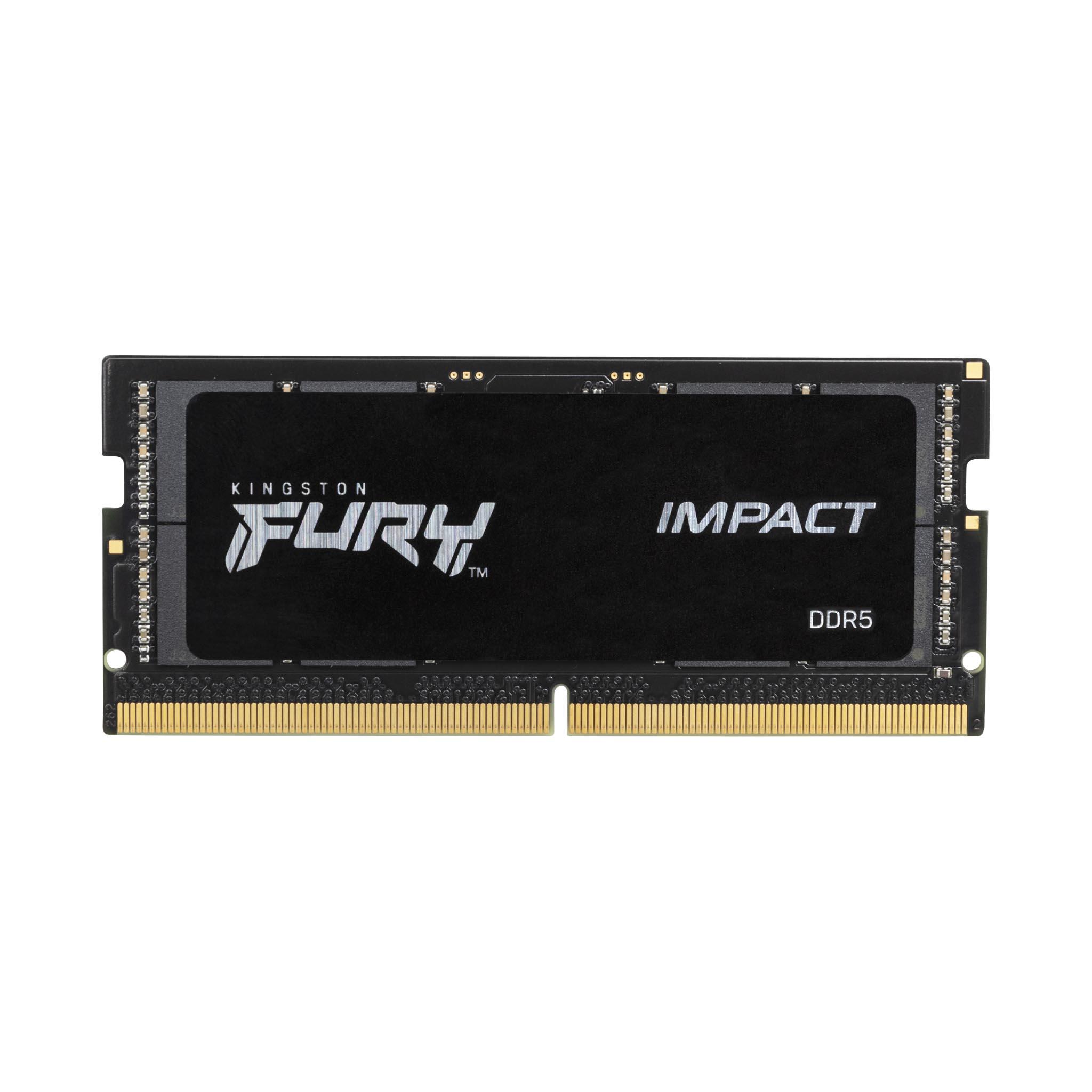 RAM „Kingston KF548S38IB-8“ 8 GB 4800 MHz DDR5 CL38 SODIMM FURY Impact atmintis | „Kingston“