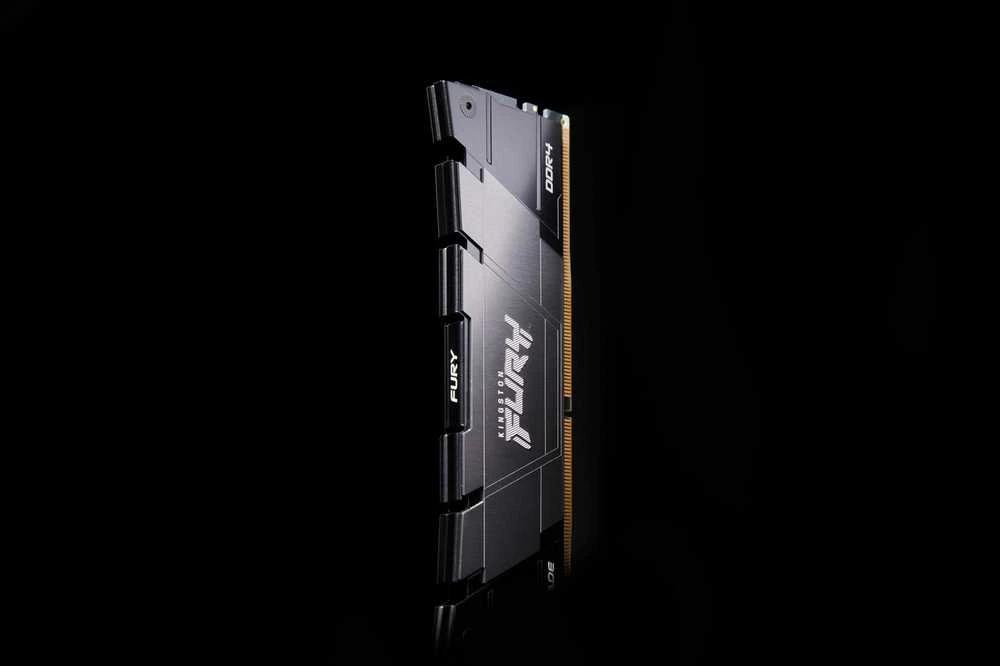 FURY Renegade DDR4 atminties modulis profiliniu kampu