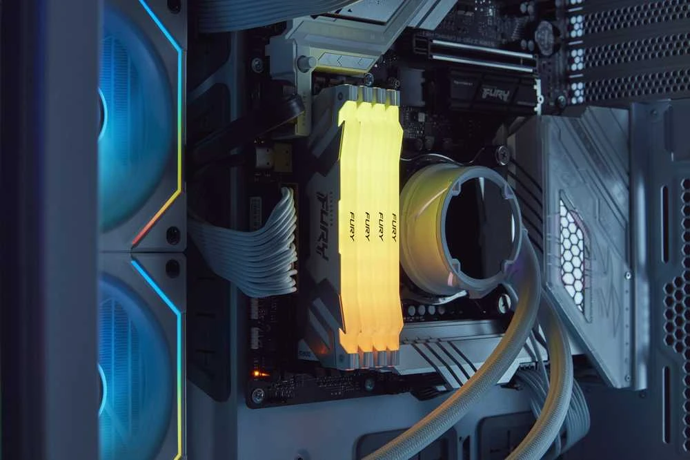 RAM Kingstonas | Fury Beast | 32 komplektas (16GBx2) GB | DDR5 | 6400 MHz | PC/serveris | Registracijos Nr. | ECC Nr