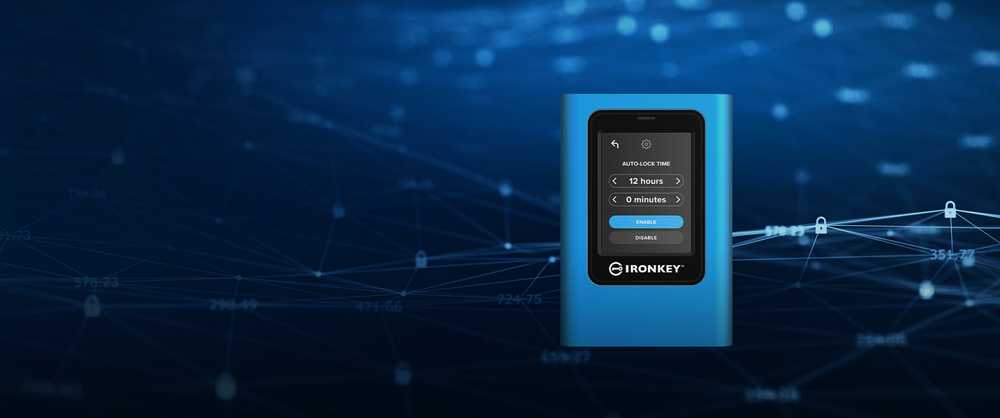 Kietasis diskas „Kingston“ SSD diskas „IronKey Vault Privacy“, 1920 GB, užšifruotas