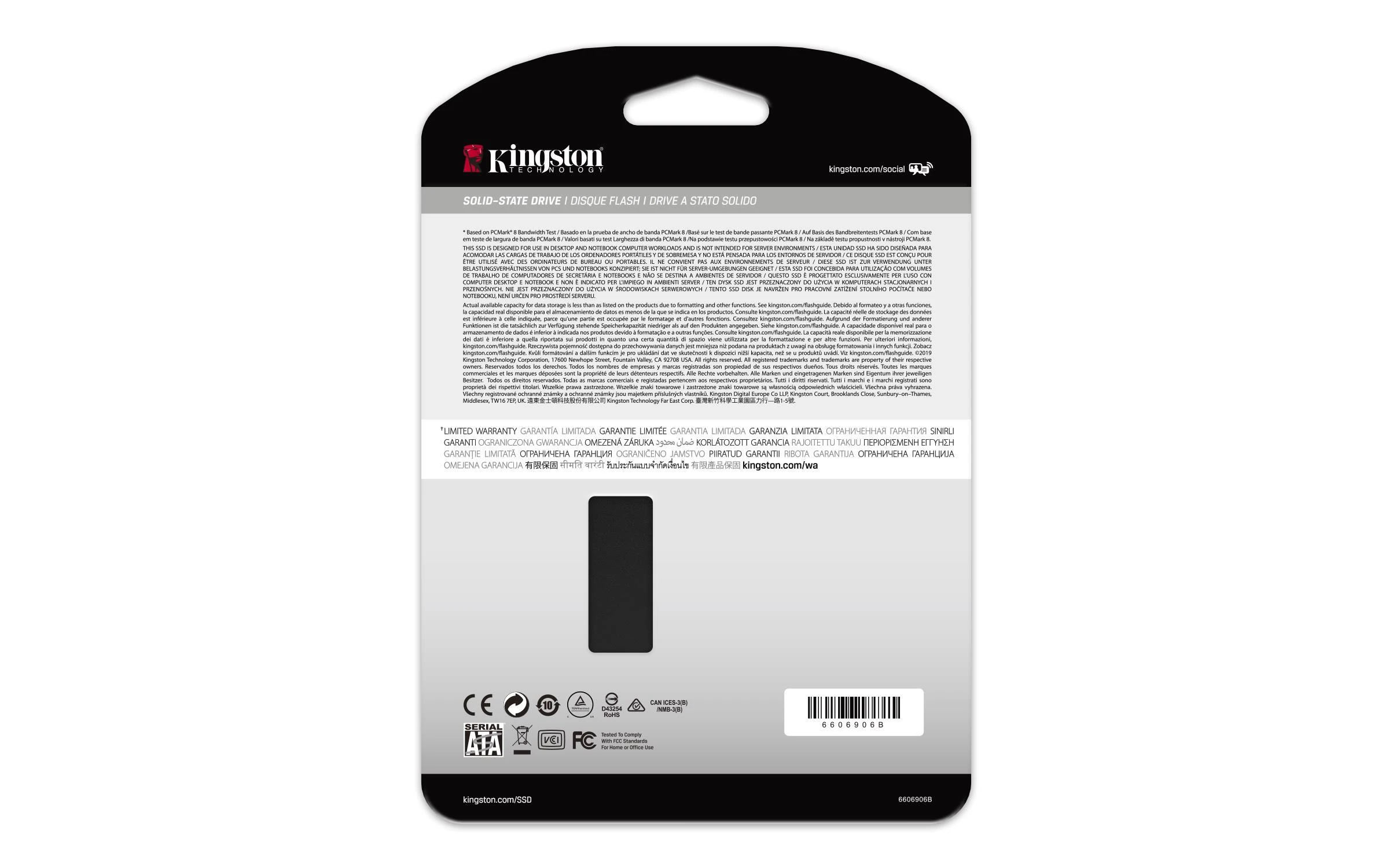 KINGSTON 256GB SSD KC600 SATA3 2.5"