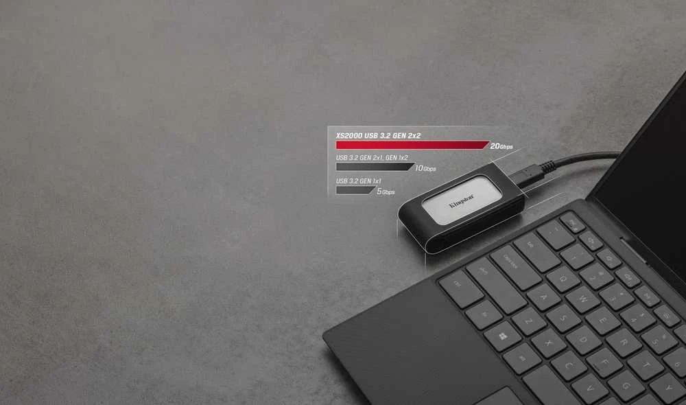 KINGSTON XS2000 PORTABLE SSD 1TB USB3.2