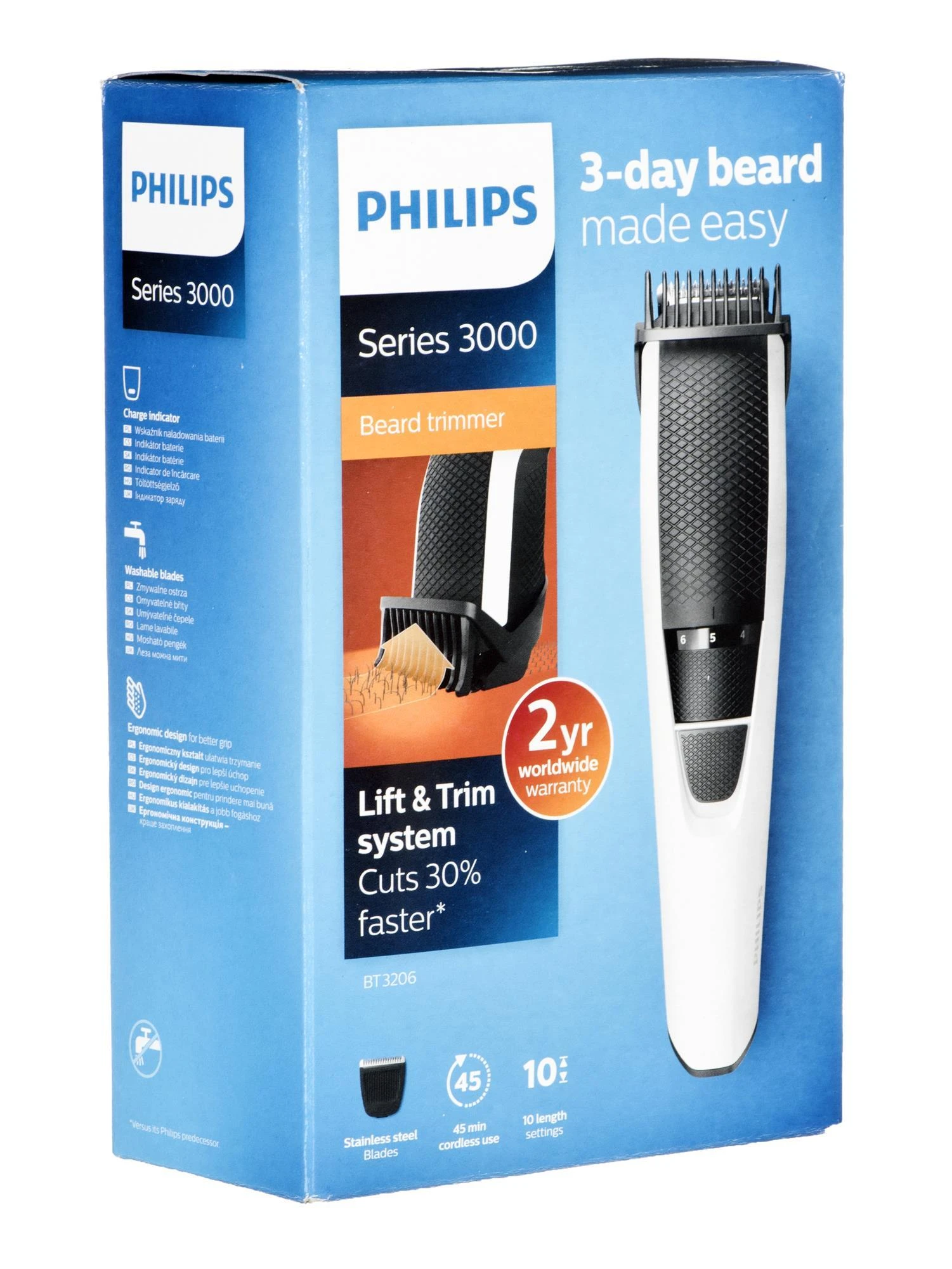 Barzdaskutė Philips BT3206/14 barzdos kirptuvas