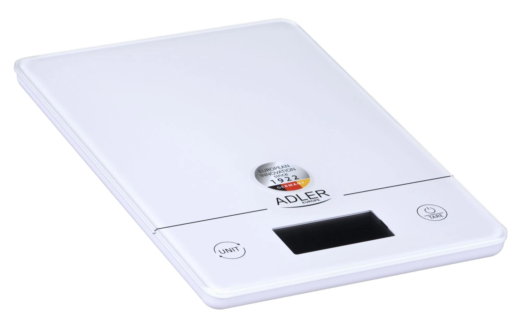 Adler | Virtuvinės svarstyklės | AD 3170 | Didžiausias svoris (talpa) 15 kg | Graduacija 1 g | Ekrano tipo LCD | Baltas