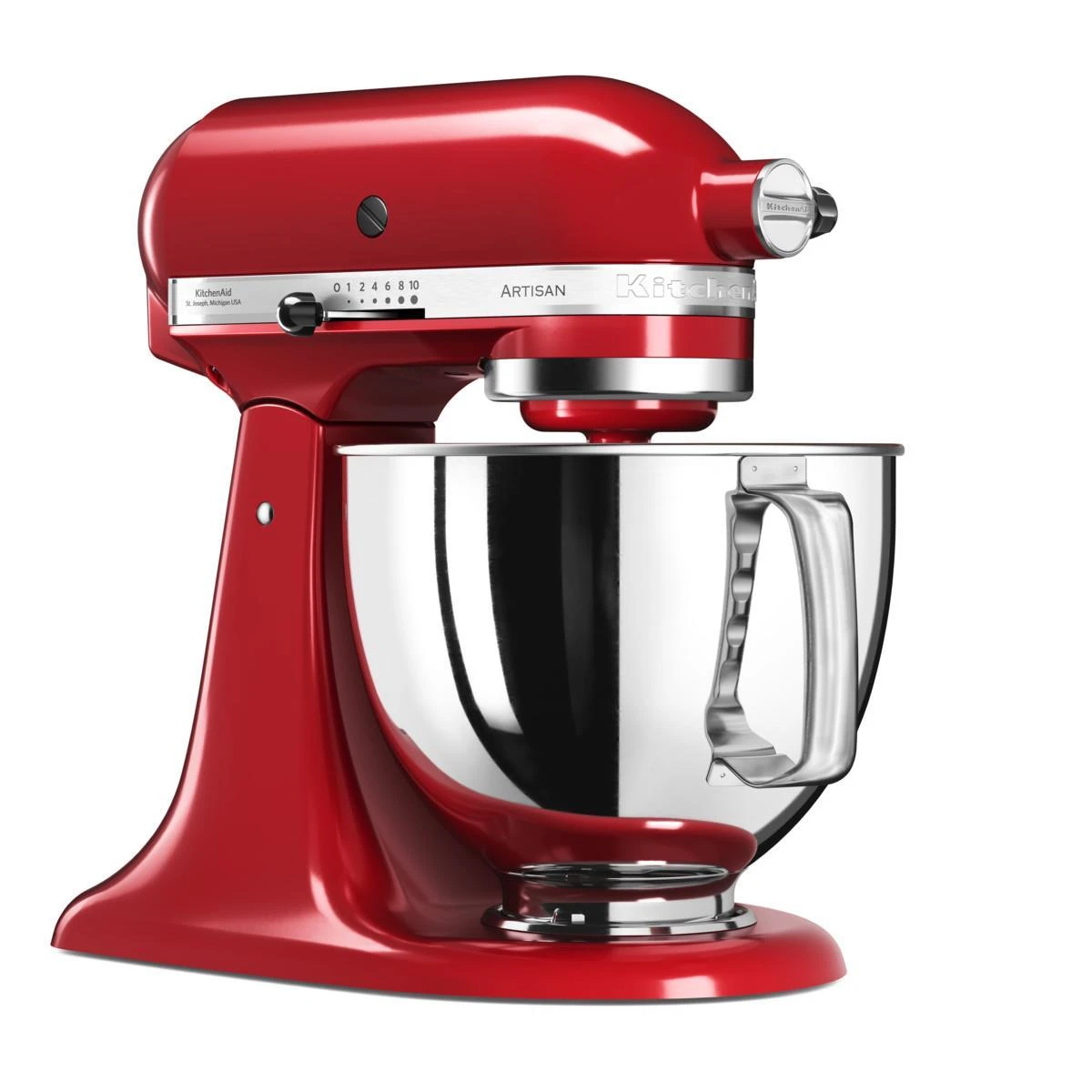 Virtuvinis kombainas KitchenAid Artisan 5KSM125, 4,8 l, Raudonos spalvos