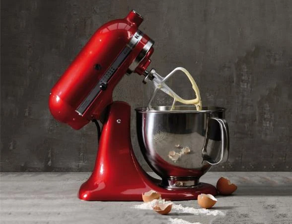 Virtuvinis kombainas KitchenAid Artisan 5KSM125, 4,8 l, Raudonos spalvos