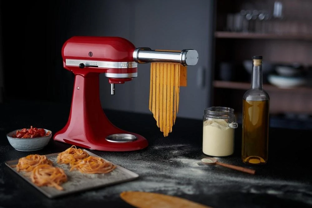 Virtuvinis kombainas KitchenAid Artisan 5KSM125, 4,8 l, Raudonos spalvos