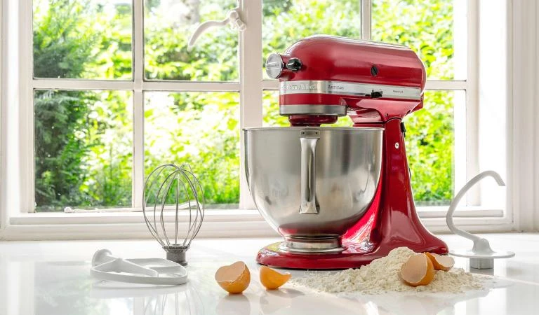 Virtuvinis kombainas KitchenAid Artisan 5KSM125, 4,8 l, Raudonos spalvos
