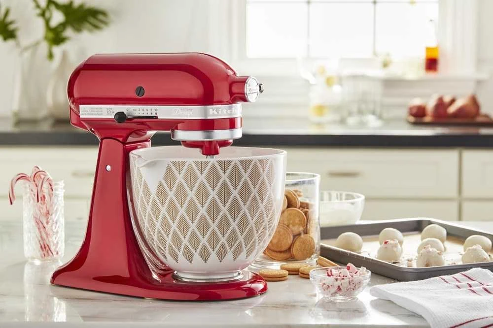Virtuvinis kombainas KITCHENAID 5KSM175PSECA Artisan Elegance, Raudonos spalvos