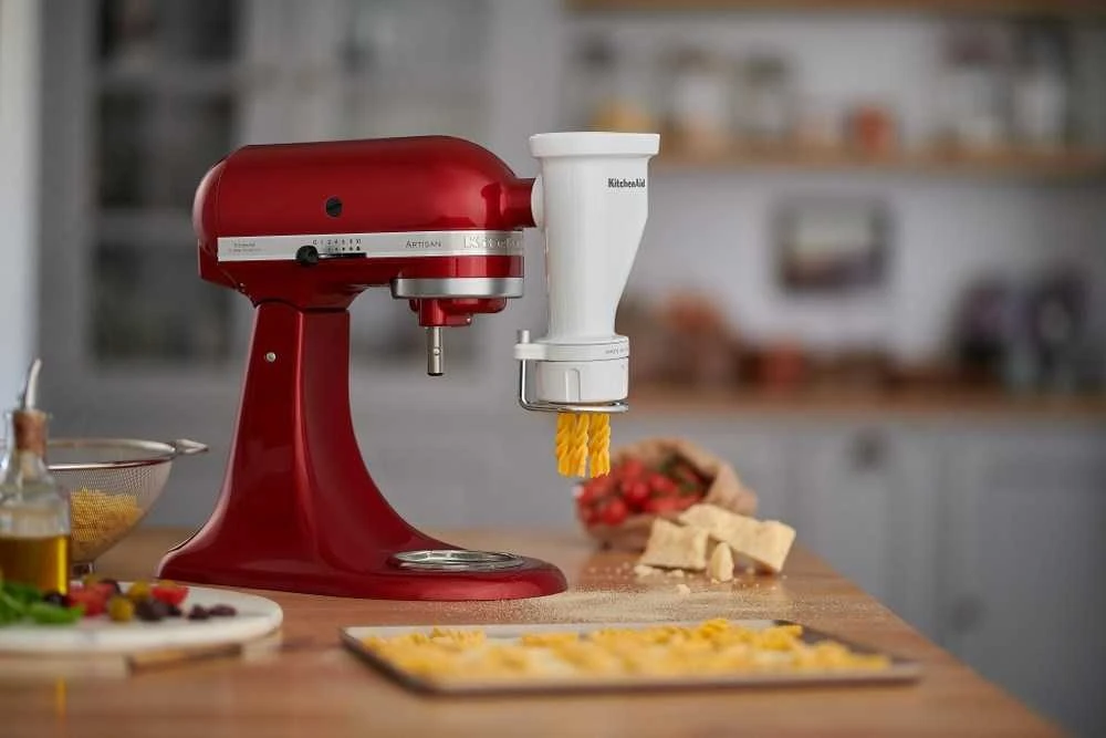 Virtuvinis kombainas KITCHENAID 5KSM175PSECA Artisan Elegance, Raudonos spalvos