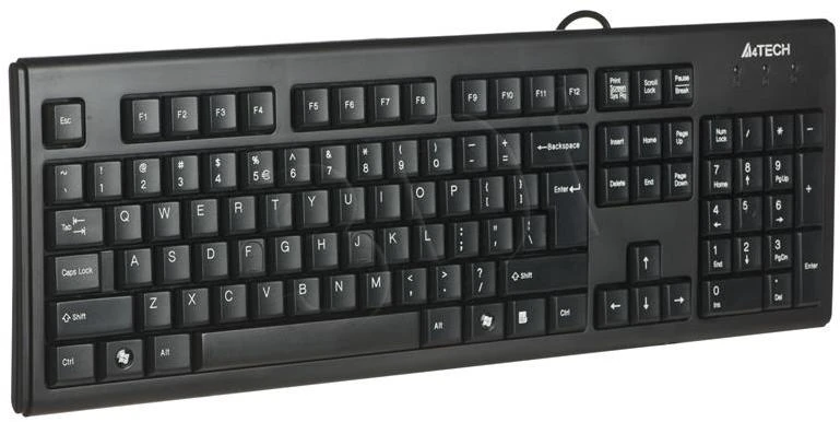 A4Tech ComfortKey KR-83 Klaviatūra, USB jungtis, EN/LT išdėstymas