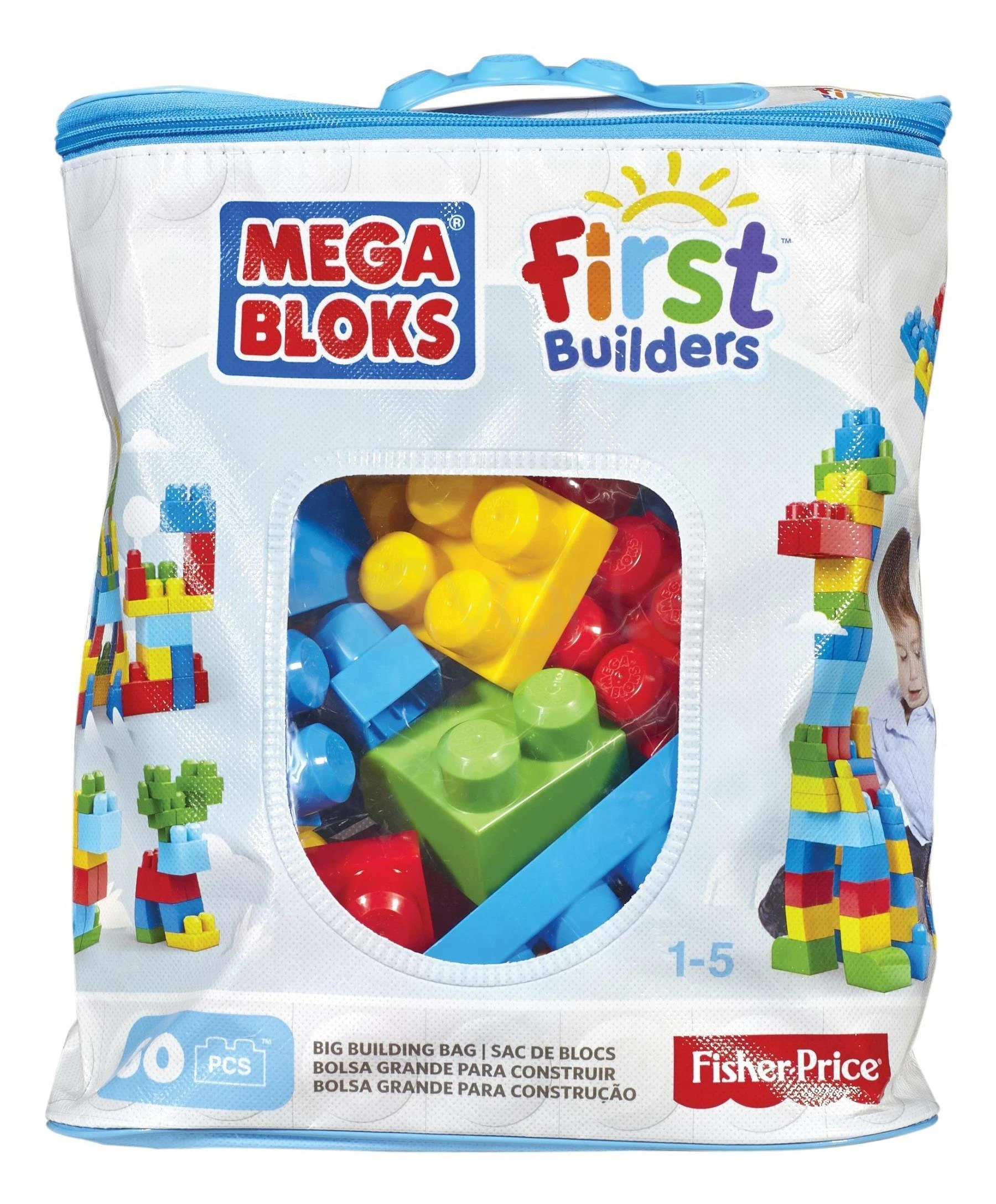 Kaladėlės Mega Bloks Fisher Price DCH55 (nuo 12 mėn.)
