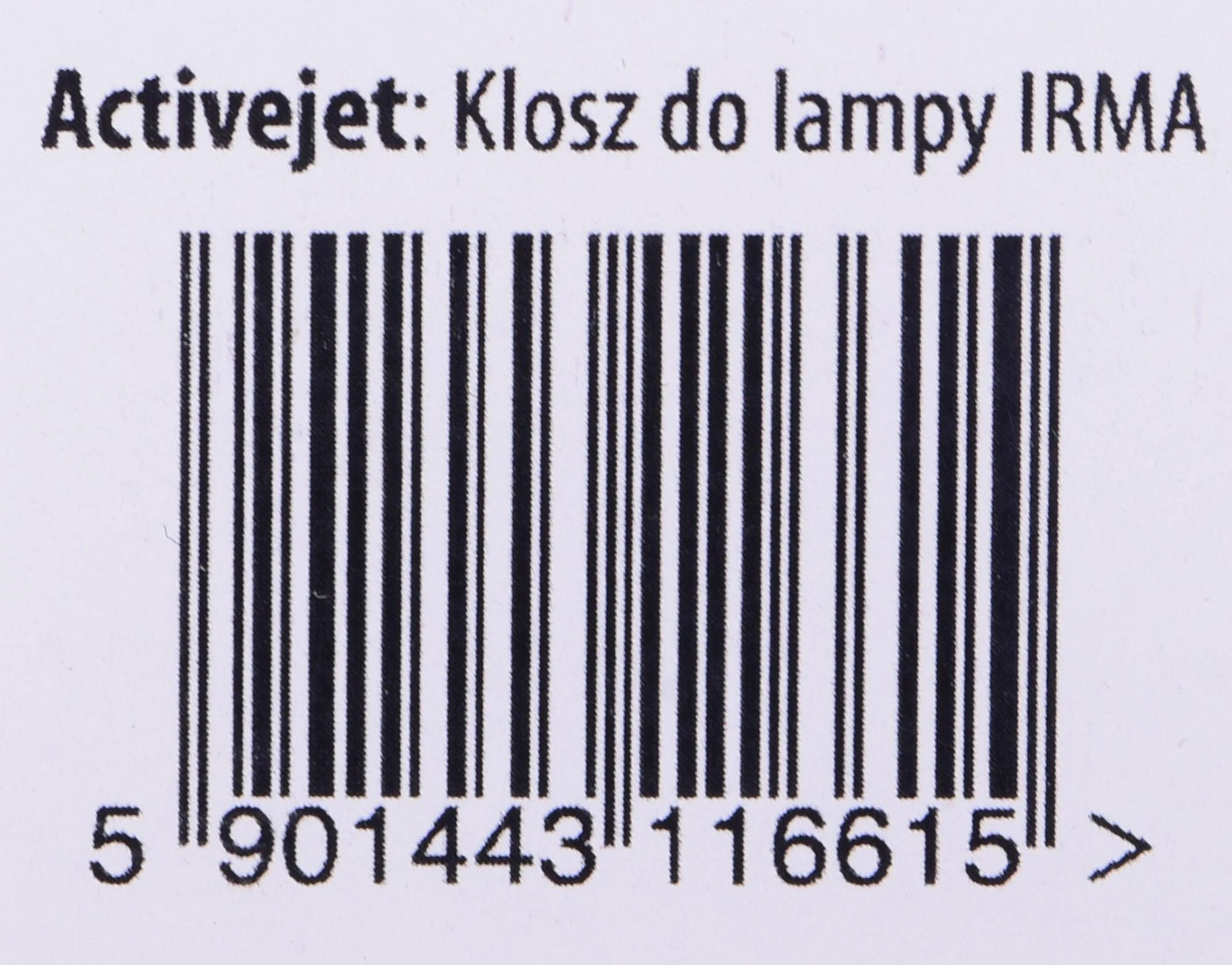 Šviestuvo Gaubtas - Activejet Irma, Balta