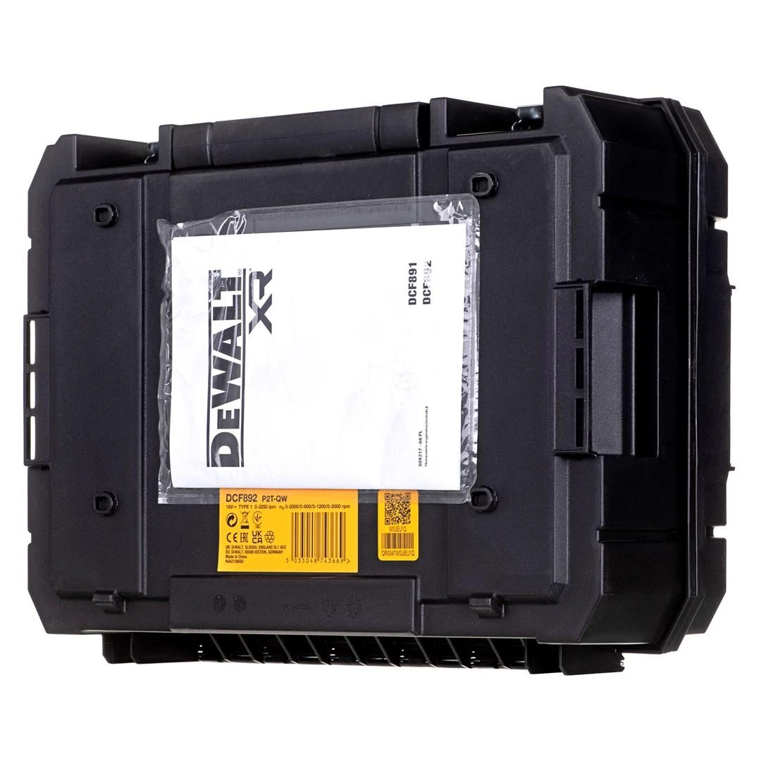 Smūginis veržliasukis DeWalt DCF892P2T-QW; 18 V; 2x5,0 Ah akum.