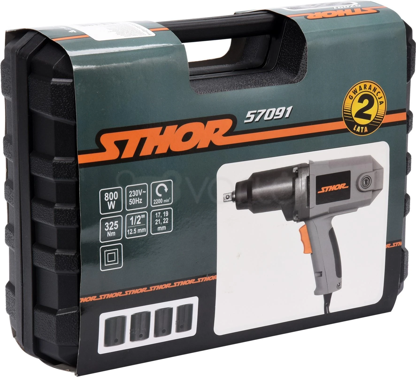 Toya STHOR 57091-Ratų veržliaraktis/325nm elektrinis 800W