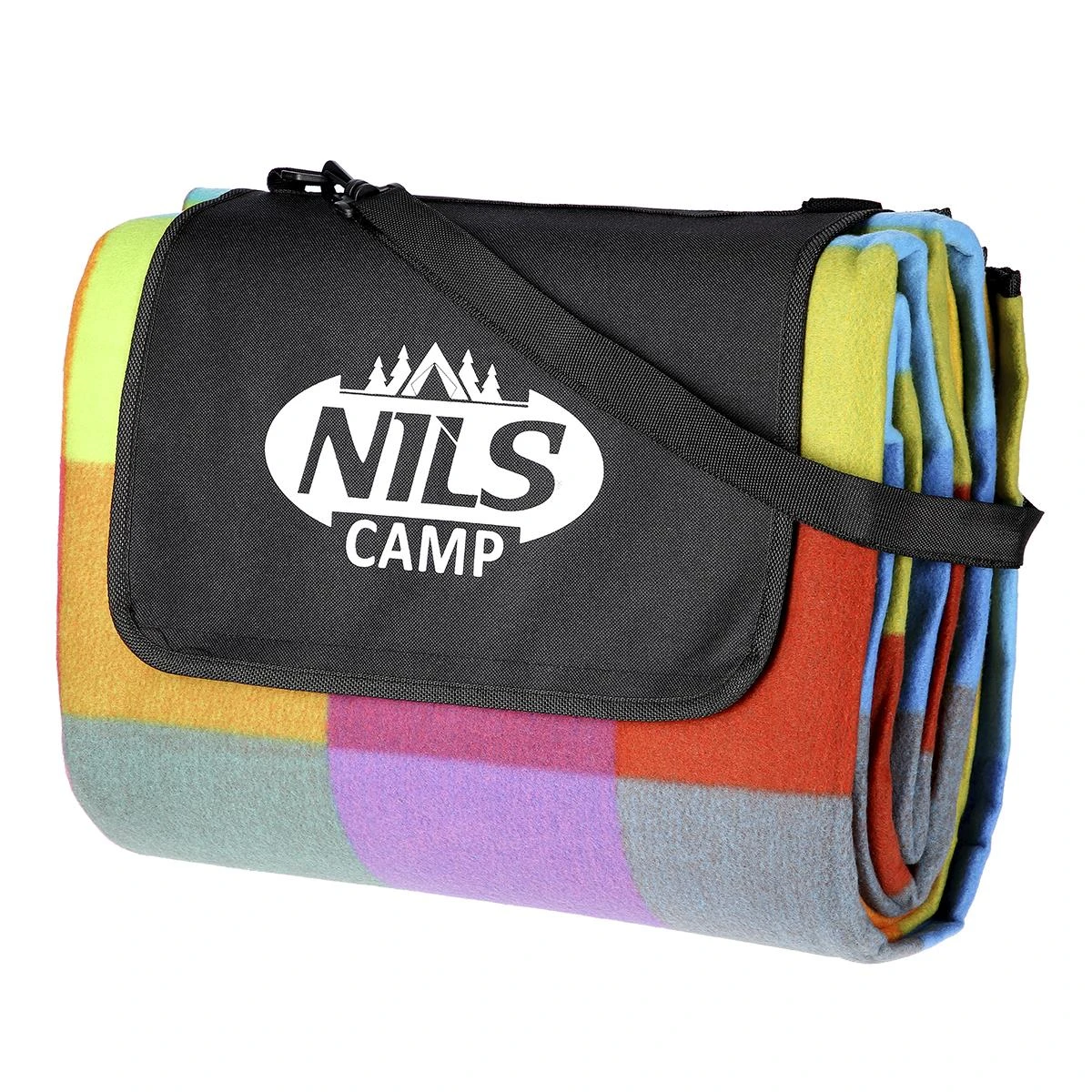 Pikniko kilimėlis Nils Camp NC2221 Multi 250x200cm, PE, aliuminis