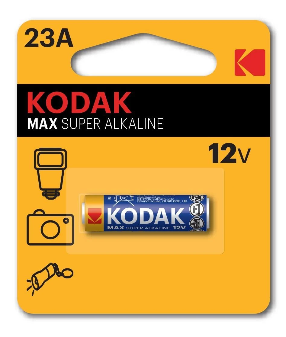 Kodak 23A 12V baterija originalioje pakuotėje