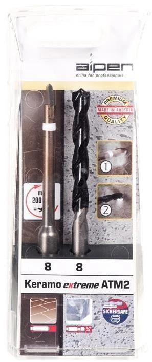 Grąžtas Gręžimo rinkinys ALPEN Keramo Extreme 003000821