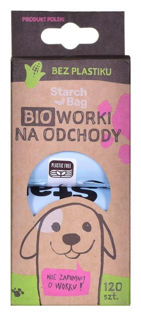 STARCH BAG - Dog poop bags - 8 x 15