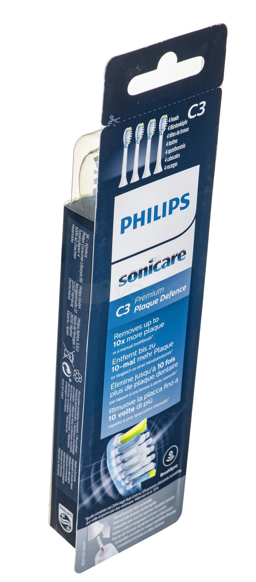 Philips Standartinės „Sonic“ dantų šepetėlio galvutės HX9044/17