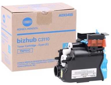 Konica Minolta Minolta TNP51C cartridge, cyan