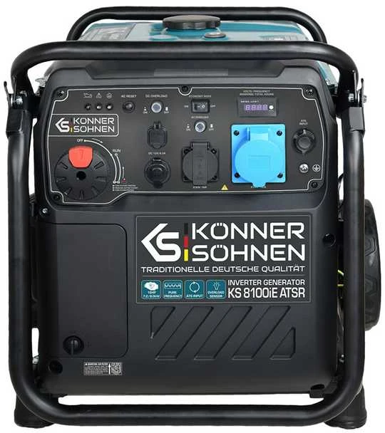 KÖNNER & SÖHNEN benzininis inverterinis generatorius KS 8100iE ATSR 8.0kW