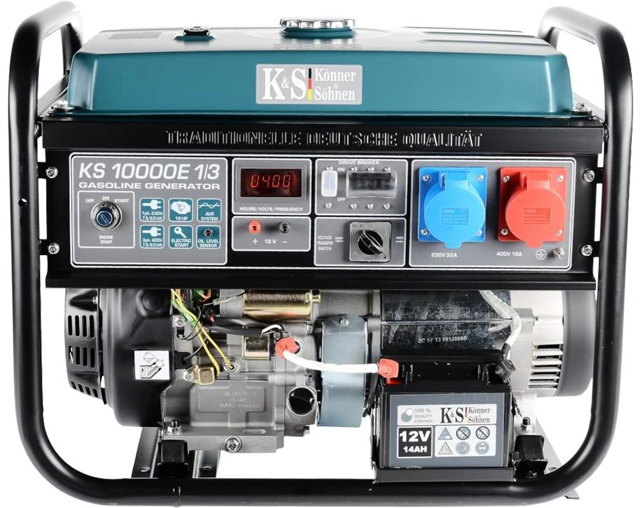 Benzininis generatorius Könner & Söhnen KS 10000E 1/3