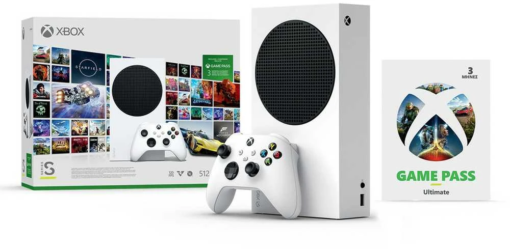Microsoft XBOX Series S - Starter Bundle 512 GB Wi-Fi Baltas