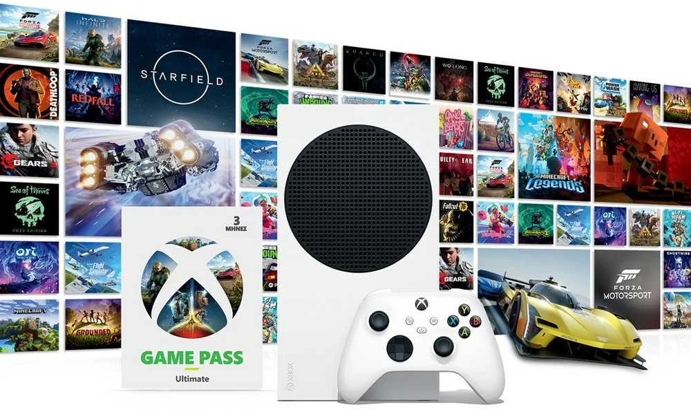 Microsoft XBOX Series S - Starter Bundle 512 GB Wi-Fi Baltas