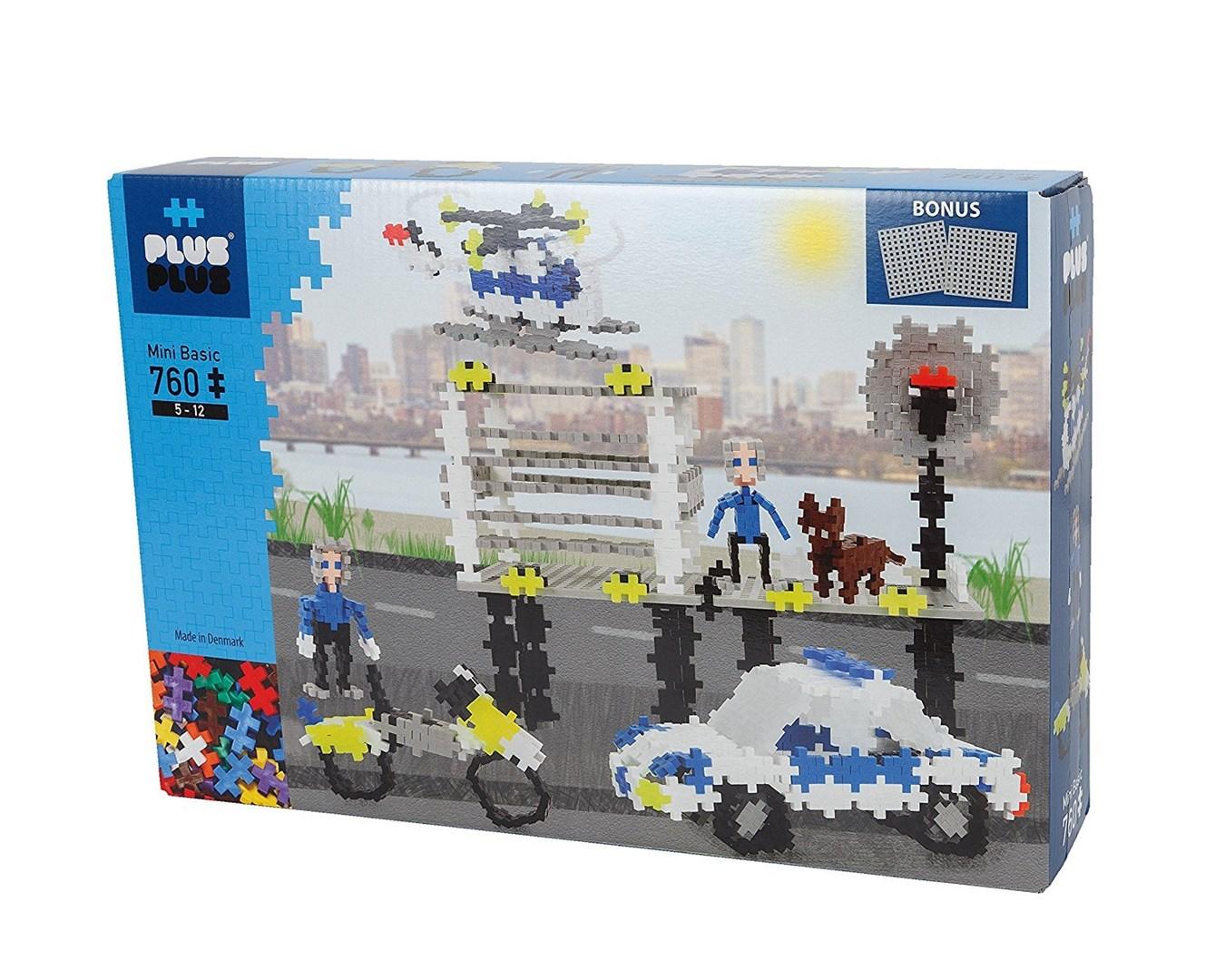 PLUS PLUS konstruktorius Basic Police 760 pcs, 3762