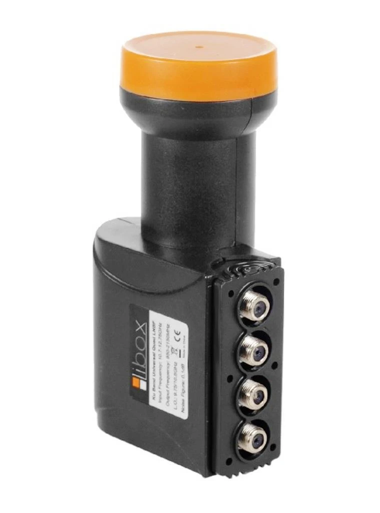Libox Quad LNB konverteris su 4 jungtimis