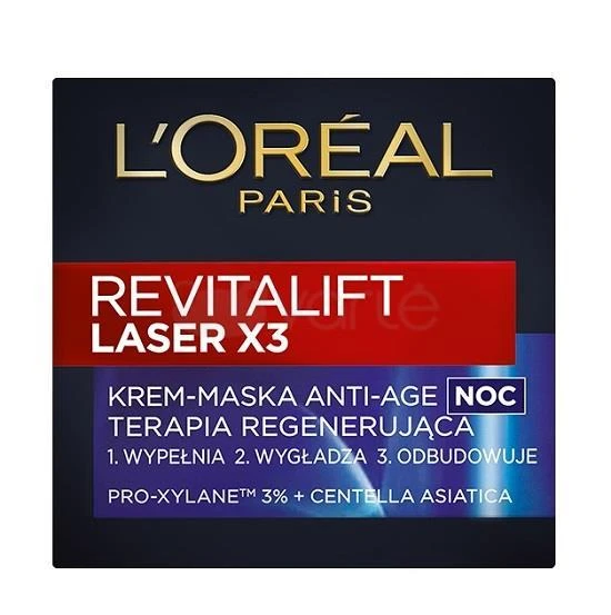 L'oreal Revitalift Laser X3 naktinis kremas-kaukė 50ml