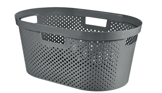 Krepšys skalbiniams Curver Infinity 40L pilka (231009 )