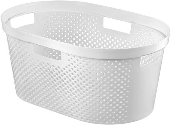 Keter CURVER SKALBINIŲ KREPŠYS INFINITY 40L /Baltas