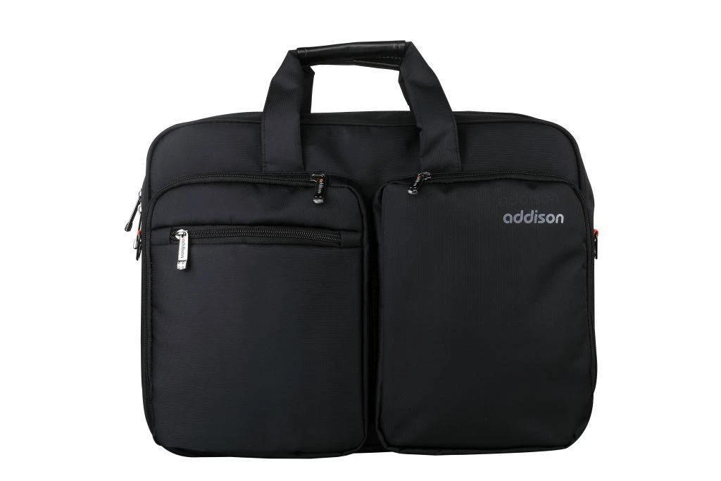 Nešiojamo Kompiuterio Dėklas - Addison Preston 15" Per Viršų Įkraunamas Juodas
