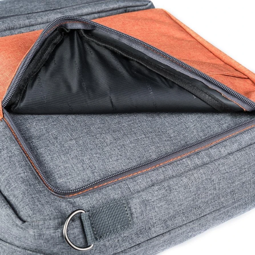 Bag for laptop MODECOM RENO TOR-MC-RENO-ORG (15,6", Pilkas and oranžinis)