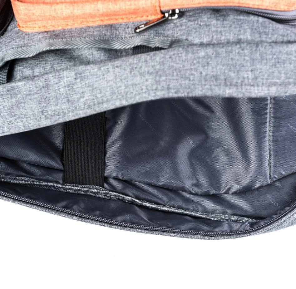 Bag for laptop MODECOM RENO TOR-MC-RENO-ORG (15,6", Pilkas and oranžinis)