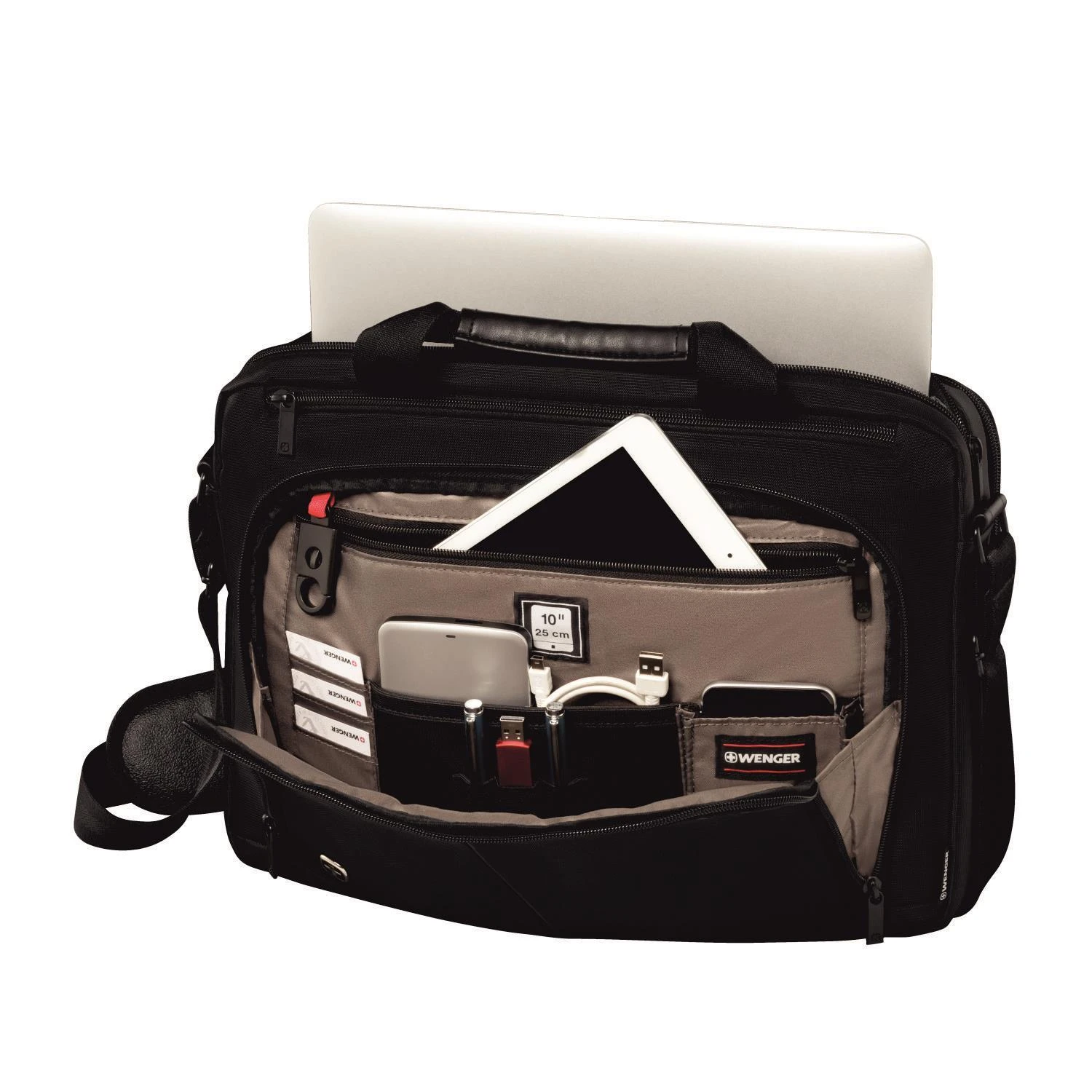 Bag for laptop WENGER source 601066 (16", juodos spalvos)