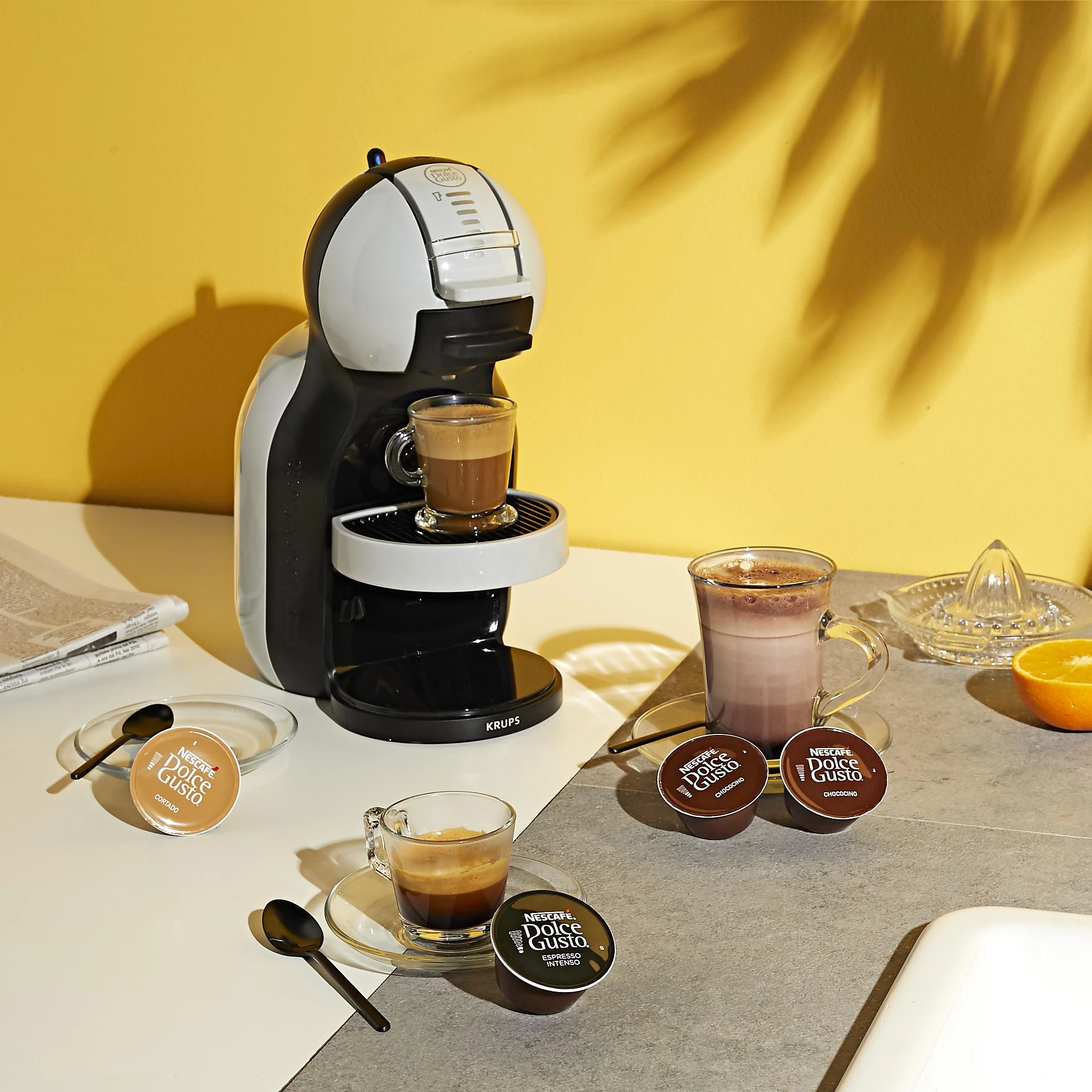 Nescafe Krups Mini Me KP123B kavos aparatas Espreso kavos aparatas 0,8 L Visiškai automatinis