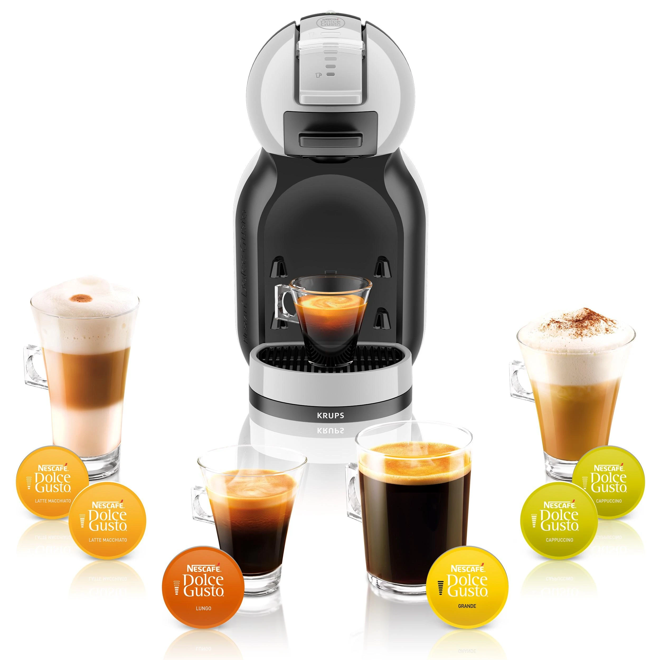 Nescafe Krups Mini Me KP123B kavos aparatas Espreso kavos aparatas 0,8 L Visiškai automatinis